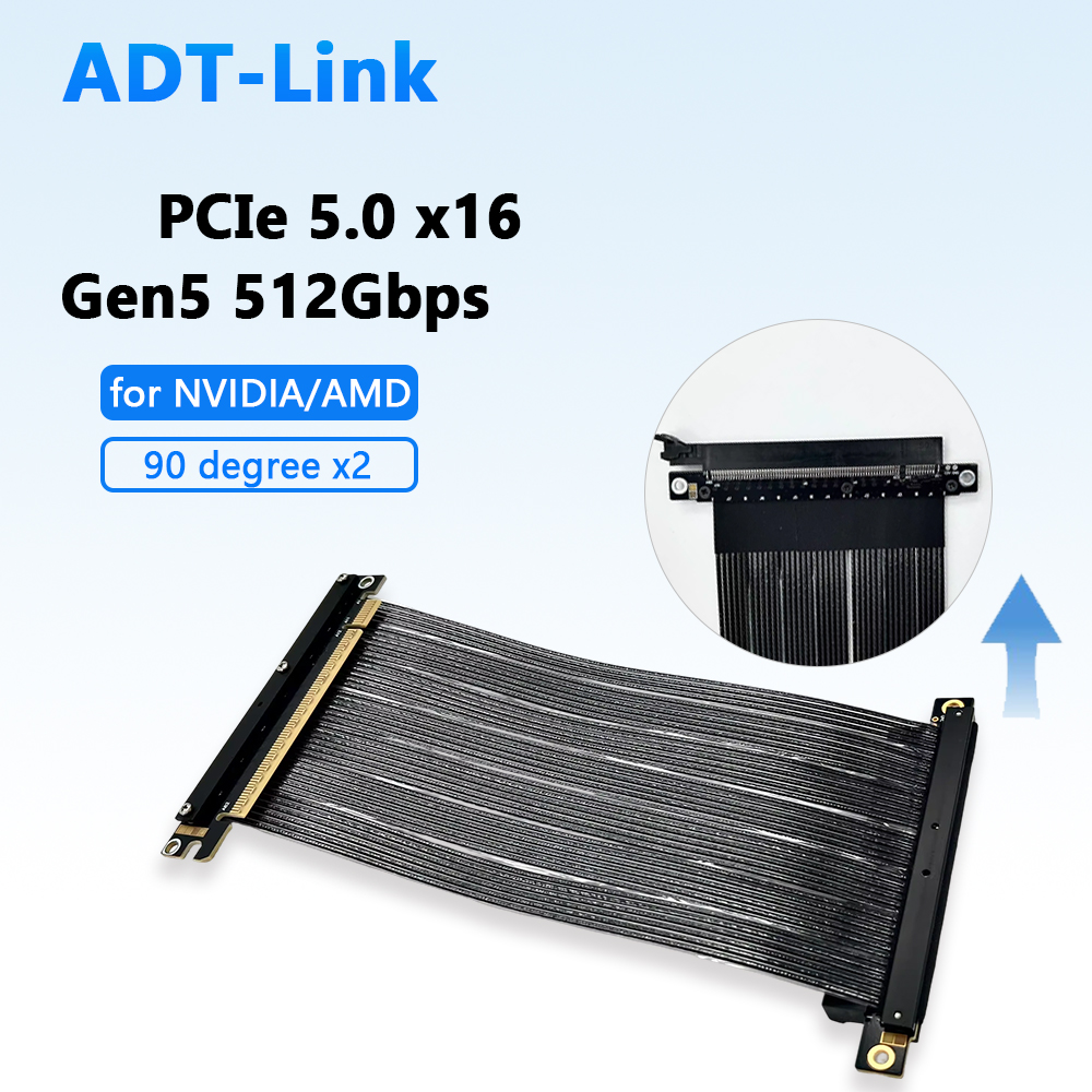 Pcie 5.0 Gpu Riser Cable - PCIE 5.0 X16 GEN5 Scheda grafica