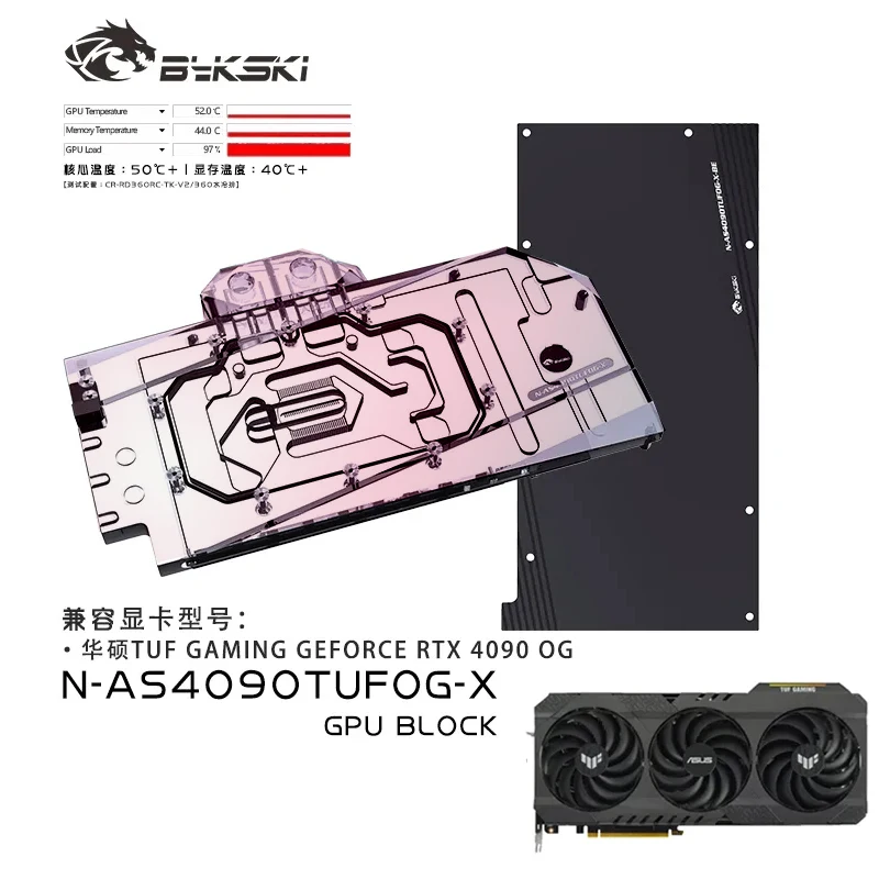 Bykski Blocco GPU da utilizzar - Rtx 4090 Water Block recensione e prezzo