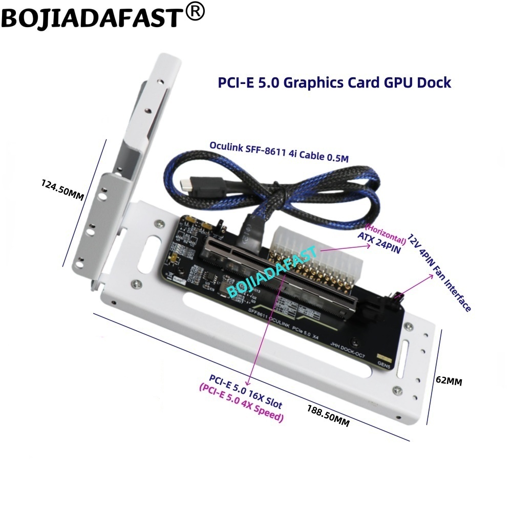 Scheda Adattatore PCI-E 5.0 16 - Pcie 5.0 Gpu Riser Cable recensione e prezzo