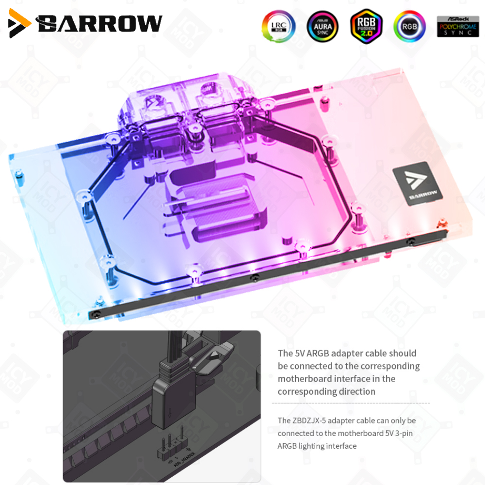 Barrow GPU Blocco di raffredda - Rtx 4090 Water Block recensione e prezzo