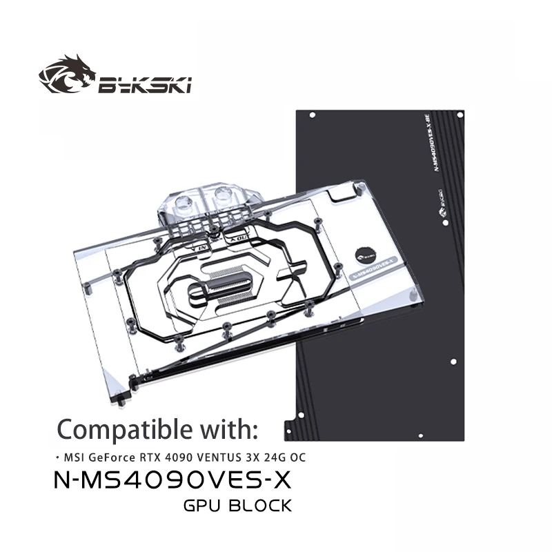 Bykski N-MS4090VES-X Blocco GP - Rtx 4090 Water Block recensione e prezzo